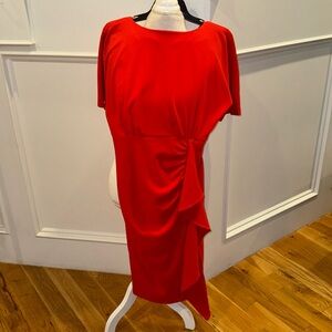Bright orange Calvin Klein dress size 8